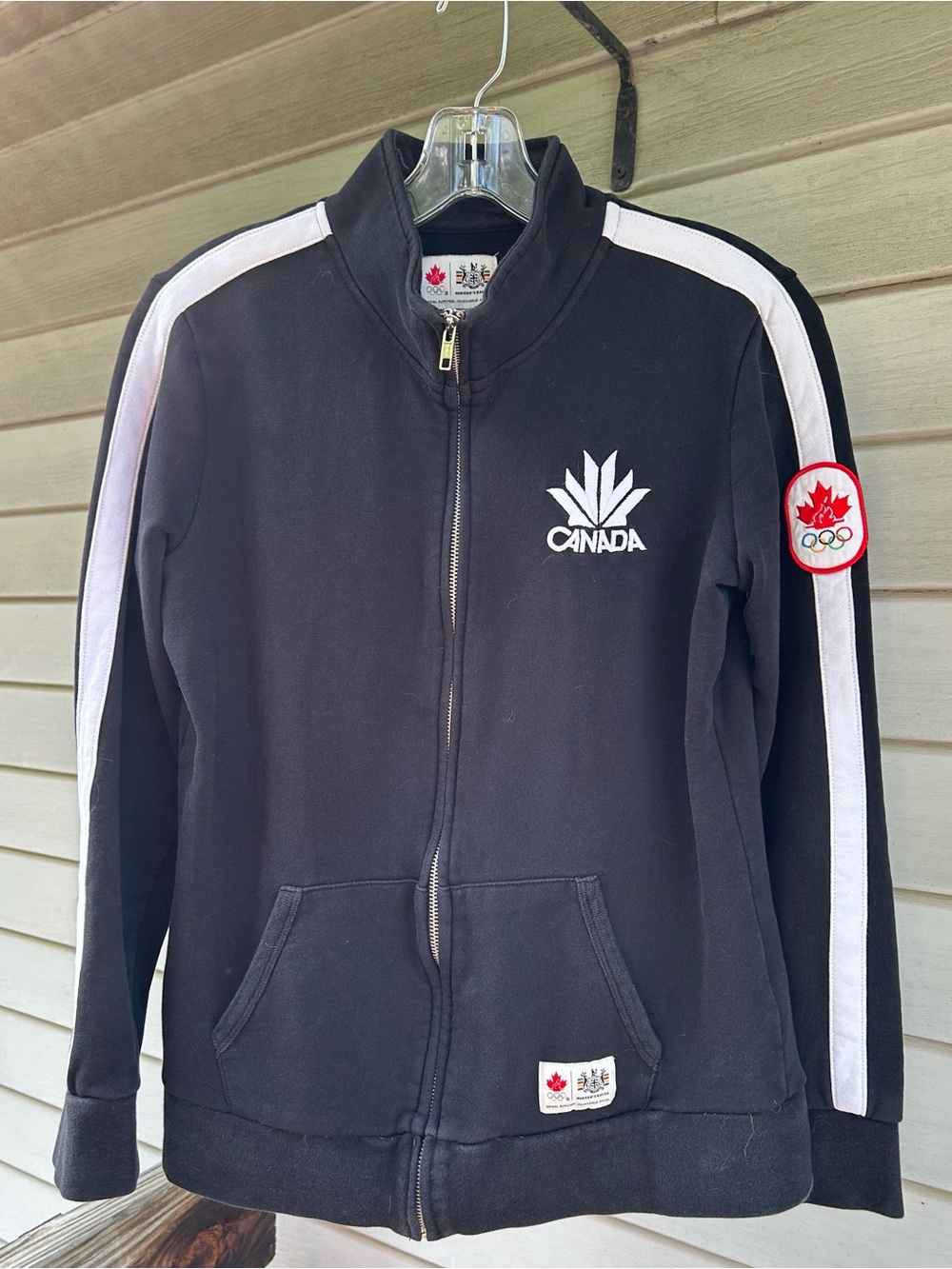 Canada Olympic Team by Hudson’s Bay Company Ladies Full-Zip Size Medium.
